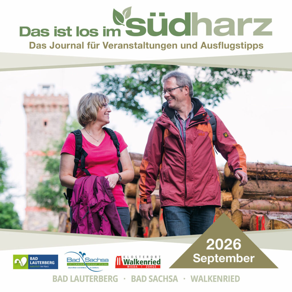 Titelbild Südharz Journal für den September 2026