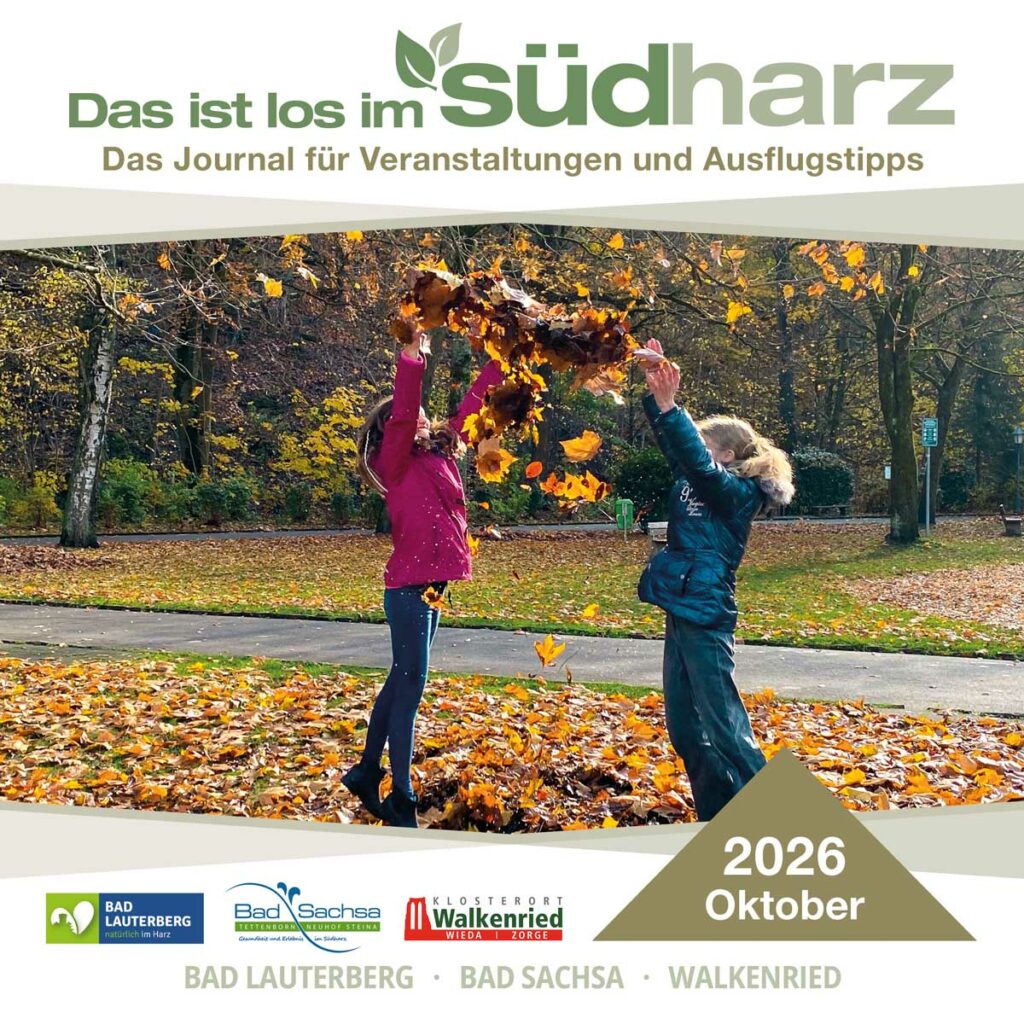 Titel Südharz Journal für Oktober 2026